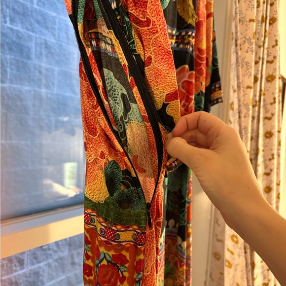 Anthropologie Floral Multicolor Maxi/midi Dress - Picture 6 of 7